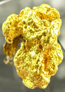 1.539 GRAMS AUSTRALIAN NATURAL PURE GOLD NUGGET GENUINE (94-98% PURE) #AUSSIE501