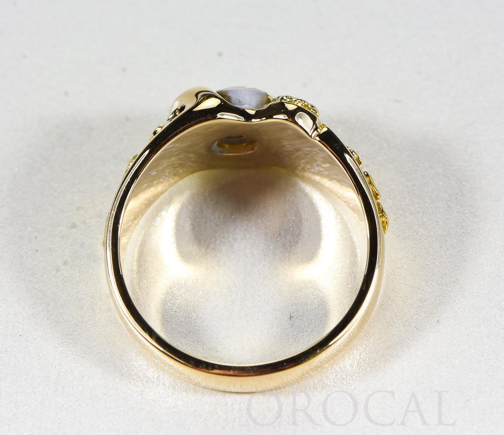 Gold Quartz Ring "Orocal" RM486Q Genuine Hand Crafted Jewelry - 14K Gold Casting