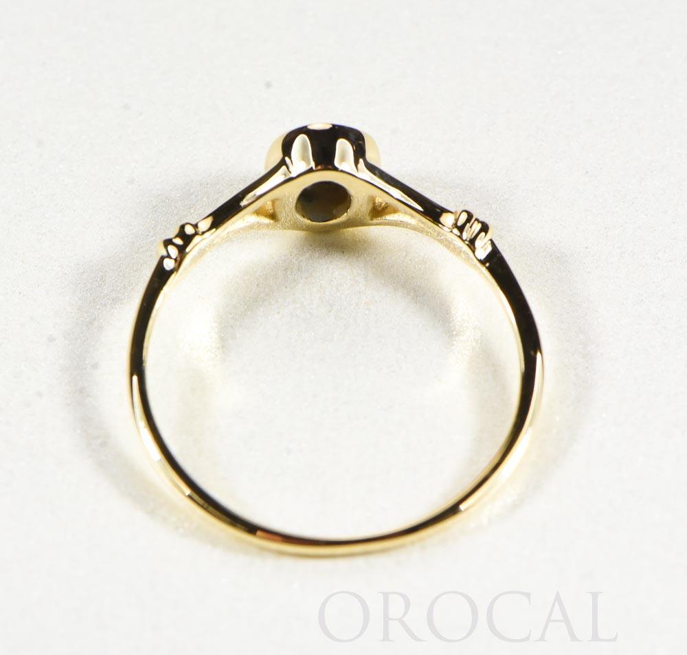 Gold Quartz Ladies Ring "Orocal" RL725Q Genuine Hand Crafted Jewelry - 14K Gold Casting