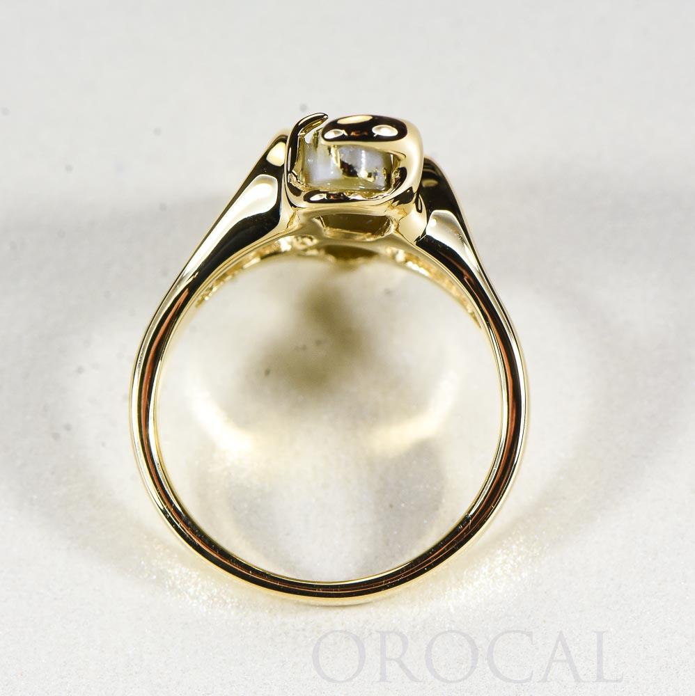 Gold Quartz Ladies Ring "Orocal" RL999Q Genuine Hand Crafted Jewelry - 14K Gold Casting