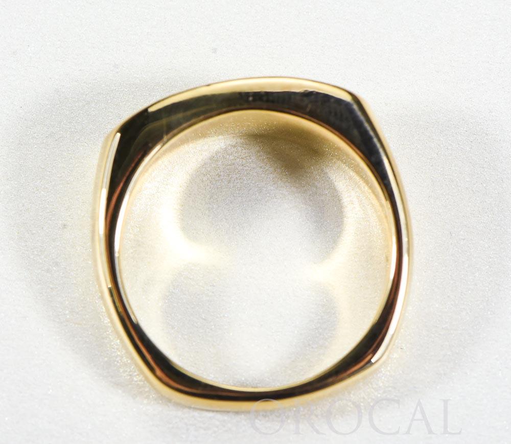 Gold Nugget Men's Ring "Orocal" RM816N Genuine Hand Crafted Jewelry - 14K Casting