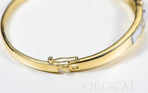 Gold Quartz Bracelet "Orocal" BBDL147DQ Genuine Hand Crafted Jewelry - 14K Gold Casting