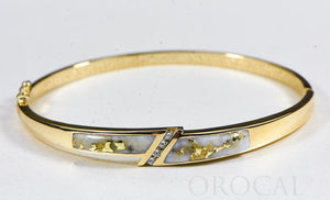 Gold Quartz Bracelet "Orocal" BBDL147DQ Genuine Hand Crafted Jewelry - 14K Gold Casting