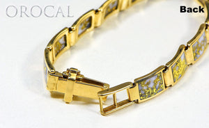 Gold Quartz Bracelet "Orocal" B9.5MMH11LQ Genuine Hand Crafted Jewelry - 14K Gold Casting