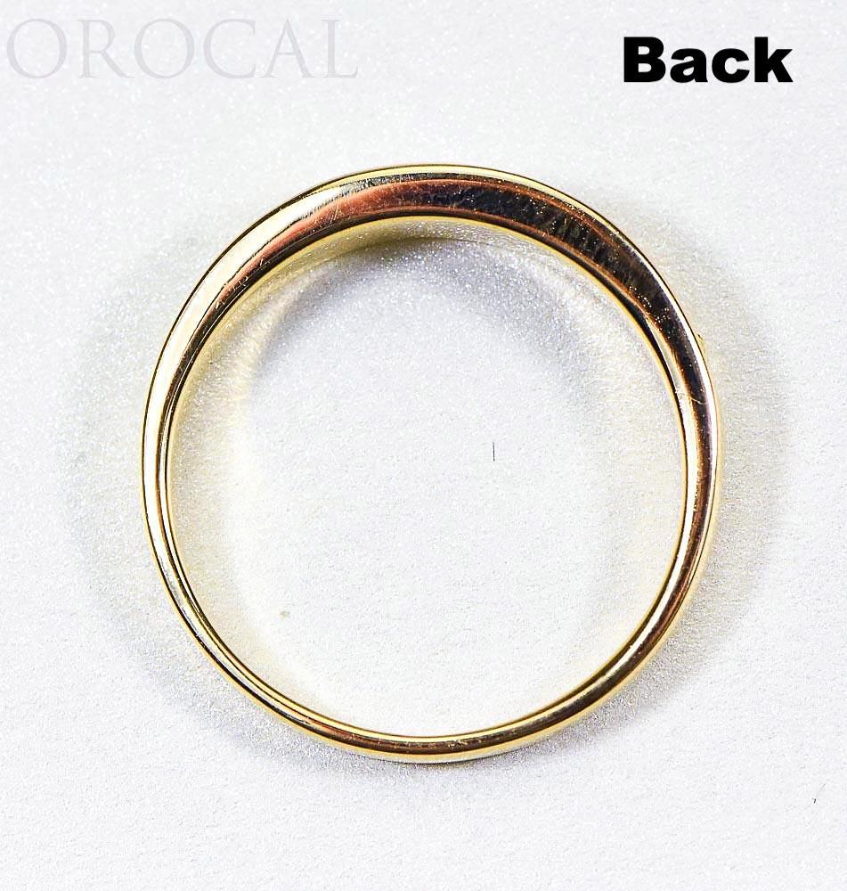 Gold Quartz Ladies Ring "Orocal" RL653OLQ Genuine Hand Crafted Jewelry - 14K Gold Casting