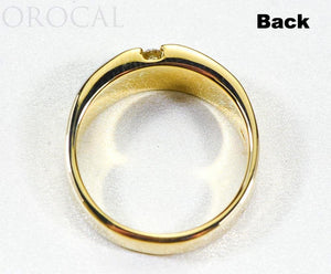 Gold Quartz Ladies Ring "Orocal" RLL1330DQ Genuine Hand Crafted Jewelry - 14K Gold Casting