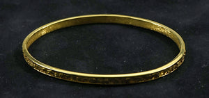 Gold Nugget Bracelet Bangle Style Bbs4Mm Orocal Hand Made - Alaskan Yukon Bc 21.64 Grams Jewelry