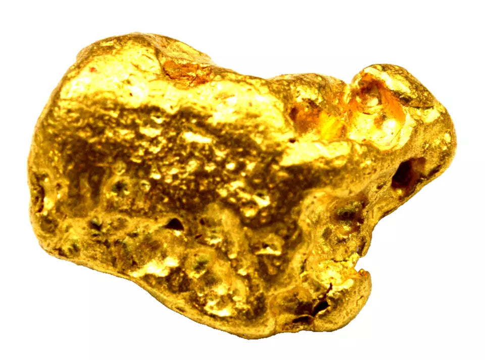 4.518 GRAMS AUSTRALIAN NATURAL PURE GOLD NUGGET GENUINE HIGH PURITY (#AU302)