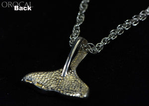 Gold Nugget Pendant Whales Tail - Sterling Silver Special Pdlwt113Nss Hand Made Jewelry Specials