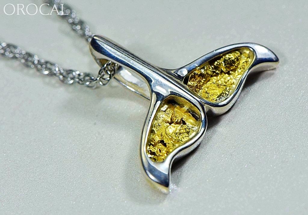 Gold Nugget Pendant Whales Tail - Sterling Silver Special Pdlwt8Mnssx Hand Made Jewelry Specials