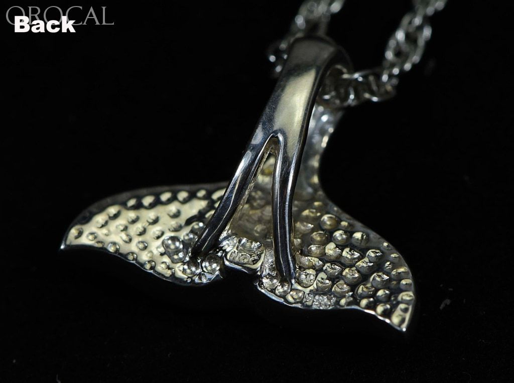 Gold Nugget Pendant Whales Tail - Sterling Silver Special Pwt32Nssx Hand Made Jewelry Specials