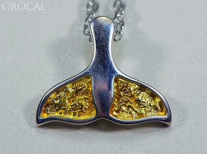 Gold Nugget Pendant Whales Tail - Sterling Silver Special Pwt32Nssx Hand Made Jewelry Specials