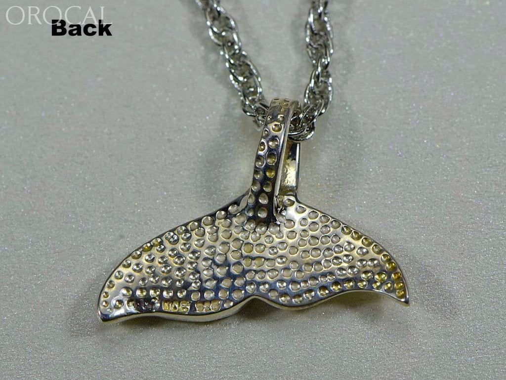 Gold Nugget Pendant Whales Tail - Sterling Silver Special Pwt37Snss Hand Made Jewelry Specials