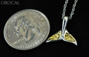 Gold Nugget Pendant Whales Tail - Sterling Silver Special Pwt44Snss Hand Made Jewelry Specials