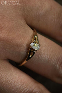 Gold Quartz Ring Orocal Rl788Q Genuine Hand Crafted Jewelry - 14K Casting