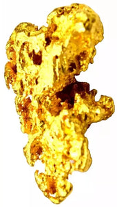 9.093 GRAMS AUSTRALIAN NATURAL PURE GOLD NUGGET GENUINE HIGH PURITY (#AU300)