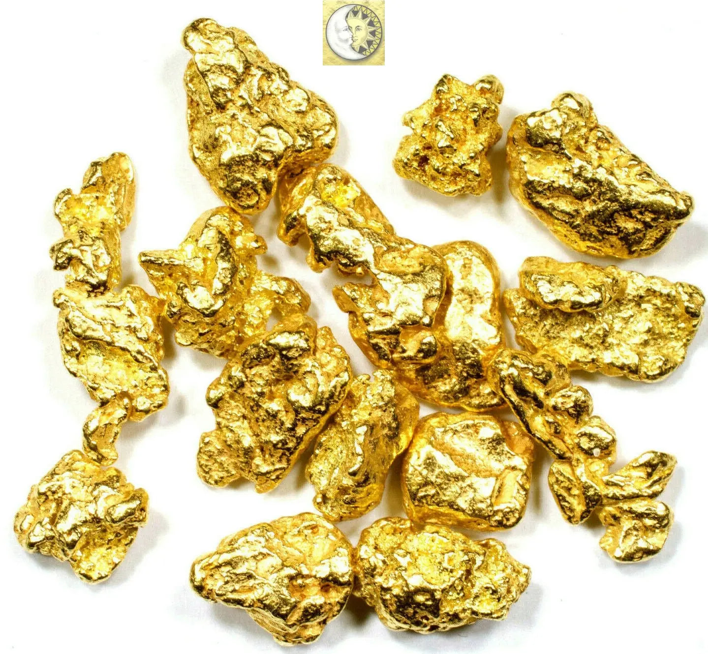 1.000 GRAMS ALASKAN YUKON BC NATURAL PURE GOLD NUGGETS #6 MESH - Liquidbullion