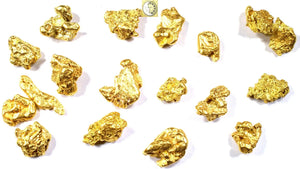 1.000+ GRAMS ALASKAN YUKON BC NATURAL PURE GOLD NUGGET HAND PICKED - Liquidbullion