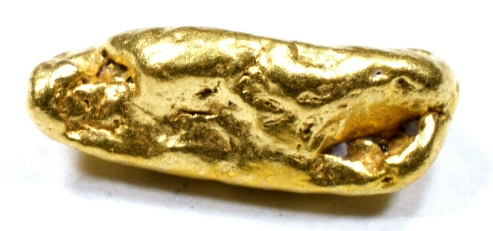 1.001 GRAMS ALASKAN YUKON BC NATURAL PURE GOLD NUGGET GENUINE (#N509) - Liquidbullion