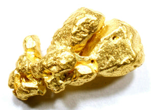 1.003 GRAMS AUSTRALIAN NATURAL PURE GOLD NUGGET GENUINE 94-98% PURE (#AU209) - Liquidbullion