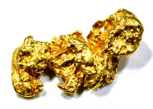 1.064 GRAMS AUSTRALIAN NATURAL PURE GOLD NUGGET GENUINE 94-98% PURE (#AU608)