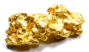 1.079 GRAMS AUSTRALIAN NATURAL PURE GOLD NUGGET GENUINE 94-98% PURE (#AU207) - Liquidbullion