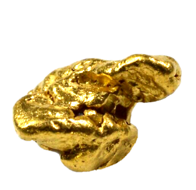 1.169 GRAMS AUSTRALIAN NATURAL PURE GOLD NUGGET GENUINE 94-98% PURE (#AU314)