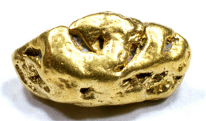 1.174 GRAMS ALASKAN YUKON BC NATURAL PURE GOLD NUGGET GENUINE (#N507) - Liquidbullion