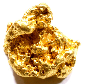 1.226 GRAMS AUSTRALIAN NATURAL PURE GOLD NUGGET GENUINE 94-98% PURE (#AU205) - Liquidbullion