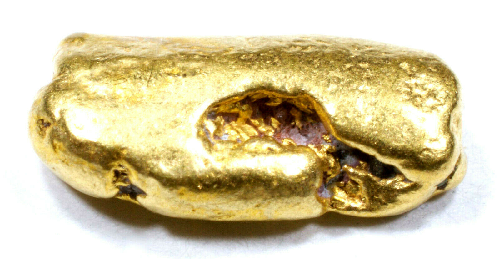 1.235 GRAMS ALASKAN YUKON BC NATURAL PURE GOLD NUGGET GENUINE (#N515) - Liquidbullion
