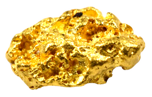 1.240 GRAMS AUSTRALIAN NATURAL PURE GOLD NUGGET GENUINE 94-98% PURE (#AU300)