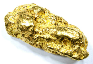 12.573 GRAMS ALASKAN YUKON NATURAL PURE GOLD NUGGET GENUINE (#N902) B GRADE - Liquidbullion