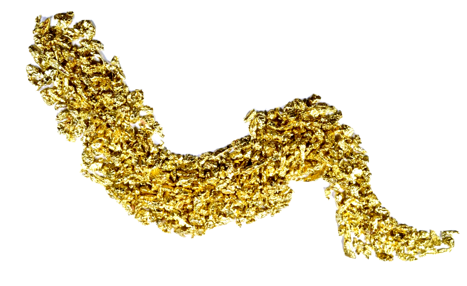 3.000 GRAMS ALASKAN YUKON BC NATURAL PURE GOLD NUGGETS #12 MESH - LIQUID BULLION 