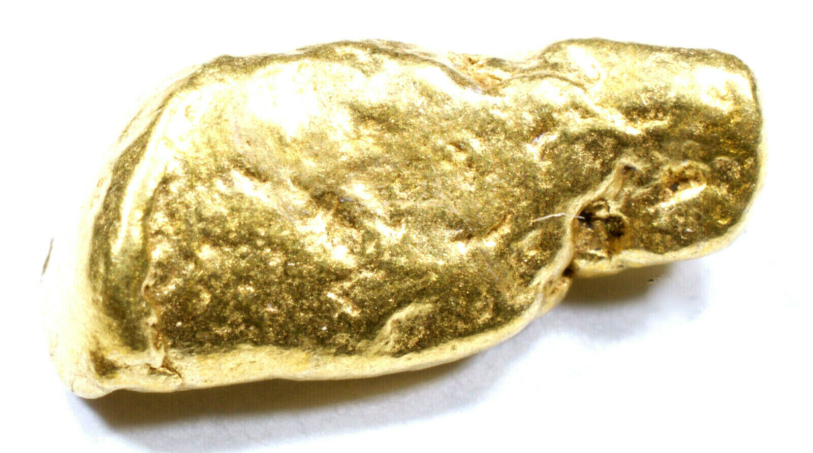 1.333 GRAMS ALASKAN YUKON BC NATURAL PURE GOLD NUGGET GENUINE (#N511) - Liquidbullion
