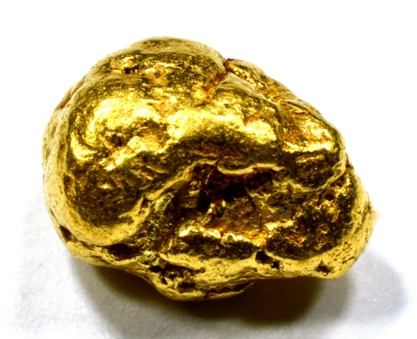 1.348 GRAMS ALASKAN YUKON BC NATURAL PURE GOLD NUGGET (#N800)