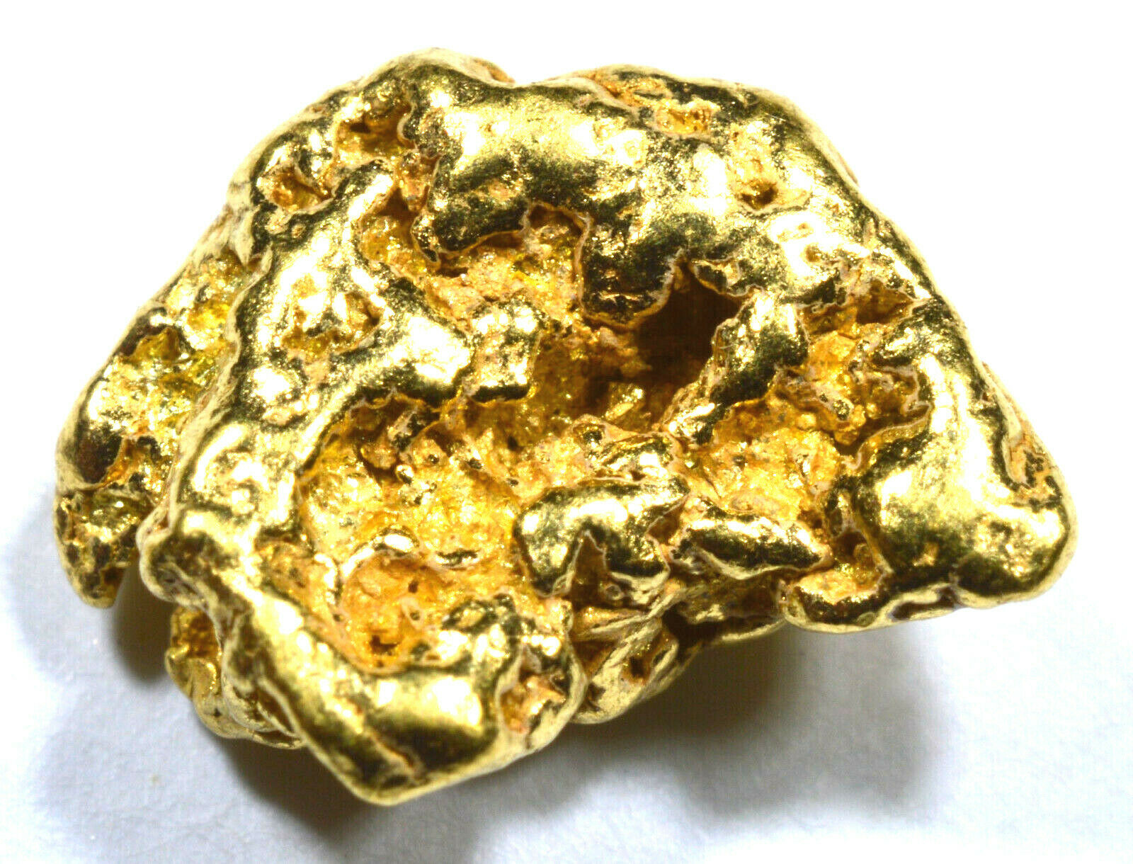 1.416 GRAMS ALASKAN YUKON BC NATURAL PURE GOLD NUGGET (#N202)