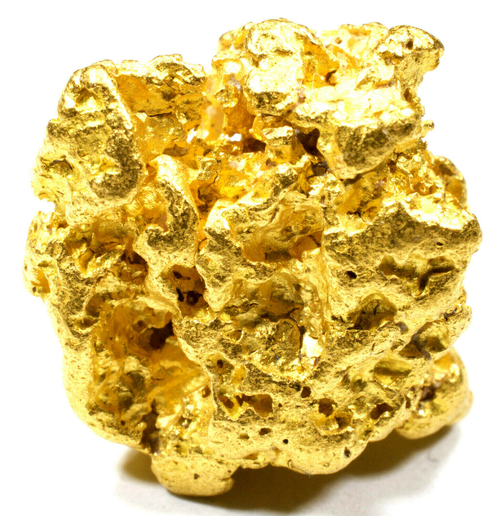 14.187 GRAMS AUSTRALIAN NATURAL PURE GOLD NUGGET GENUINE 94-98% PURE (#AU800) A GRADE - Liquidbullion