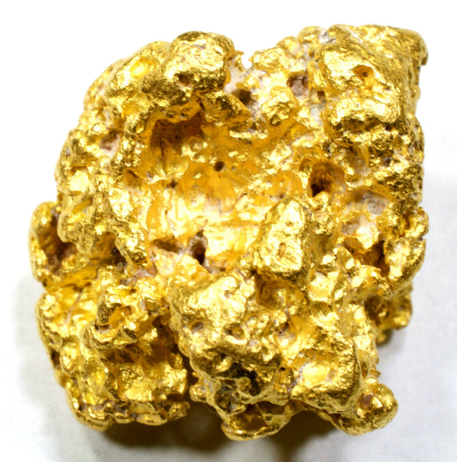 14.187 GRAMS AUSTRALIAN NATURAL PURE GOLD NUGGET GENUINE 94-98% PURE (#AU800) A GRADE - Liquidbullion
