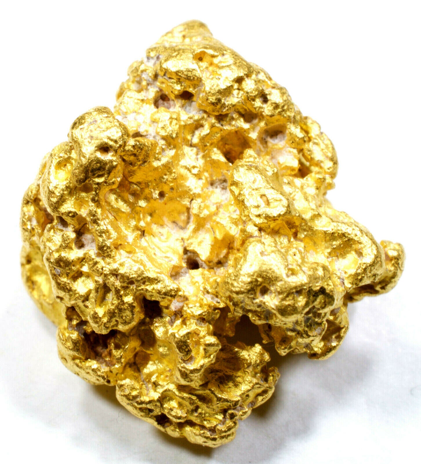 14.187 GRAMS AUSTRALIAN NATURAL PURE GOLD NUGGET GENUINE 94-98% PURE (#AU800) A GRADE - Liquidbullion