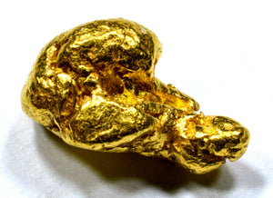 1.428 GRAMS ALASKAN YUKON BC NATURAL PURE GOLD NUGGET (#N803)