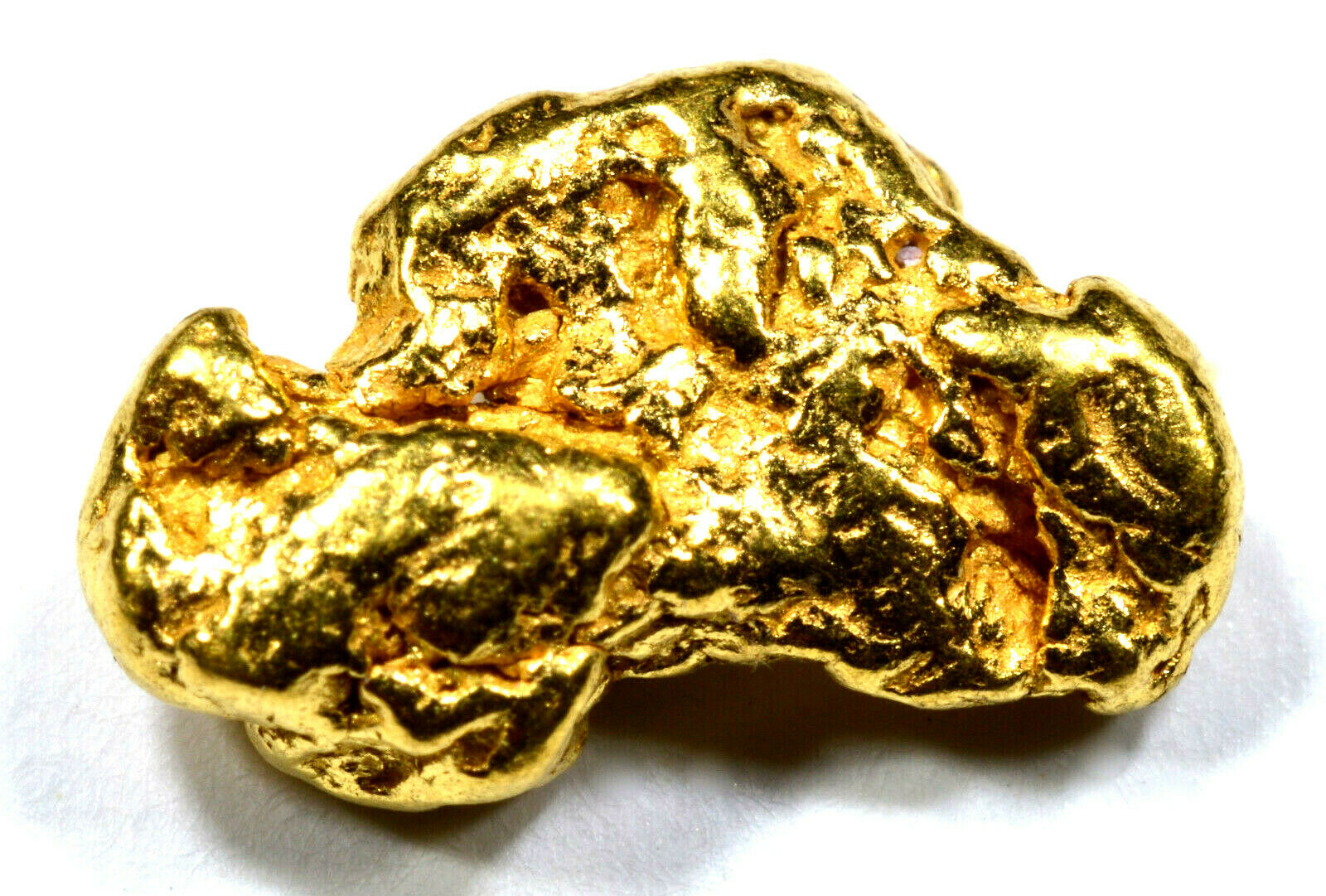 1.475 GRAMS ALASKAN YUKON BC NATURAL PURE GOLD NUGGET (#N206)