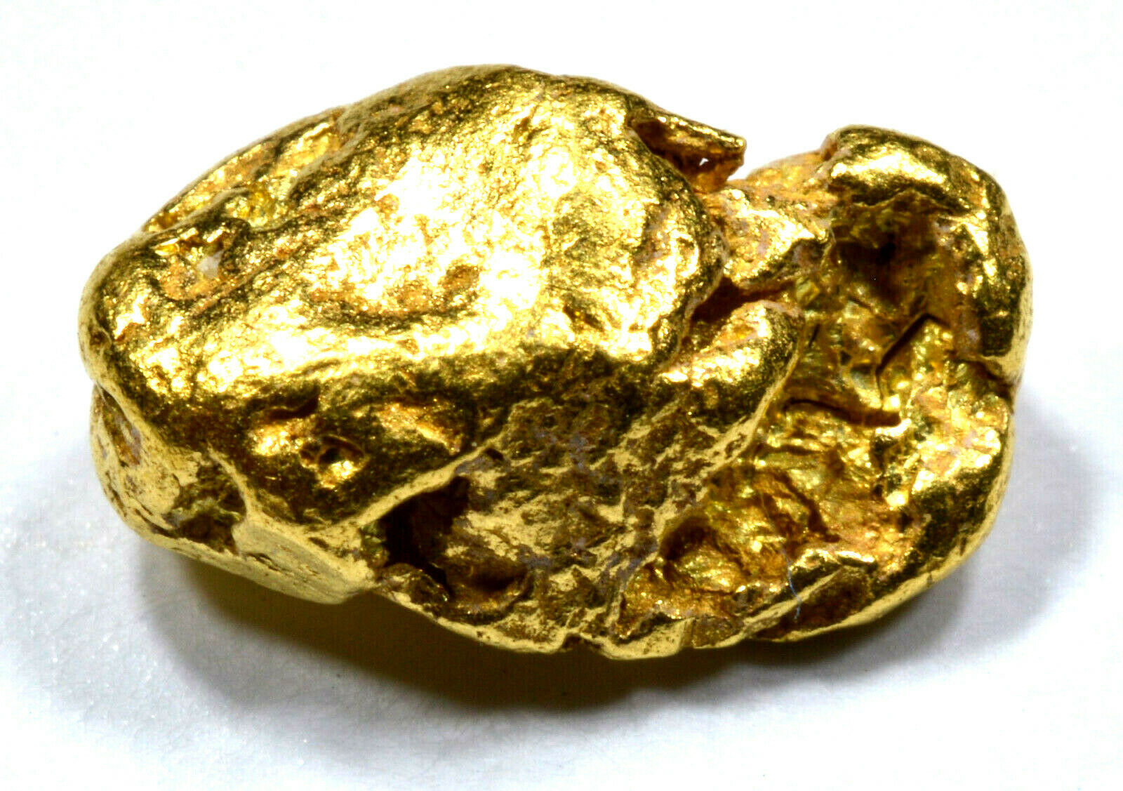 1.525 GRAMS ALASKAN YUKON BC NATURAL PURE GOLD NUGGET (#N805)
