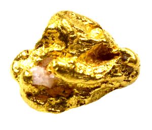 1.536 GRAMS AUSTRALIAN NATURAL PURE GOLD NUGGET GENUINE 94-98% PURE (#AU311)