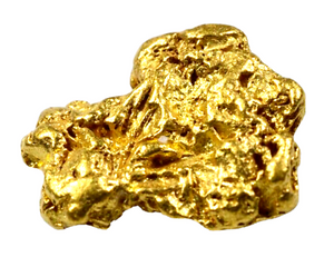 1.543 GRAMS AUSTRALIAN NATURAL PURE GOLD NUGGET GENUINE 94-98% PURE (#AU319)