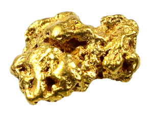 1.543 GRAMS AUSTRALIAN NATURAL PURE GOLD NUGGET GENUINE 94-98% PURE (#AU319)
