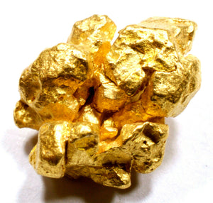 1.603 GRAMS AUSTRALIAN NATURAL PURE GOLD NUGGET GENUINE 94-98% PURE (#AU206) - Liquidbullion