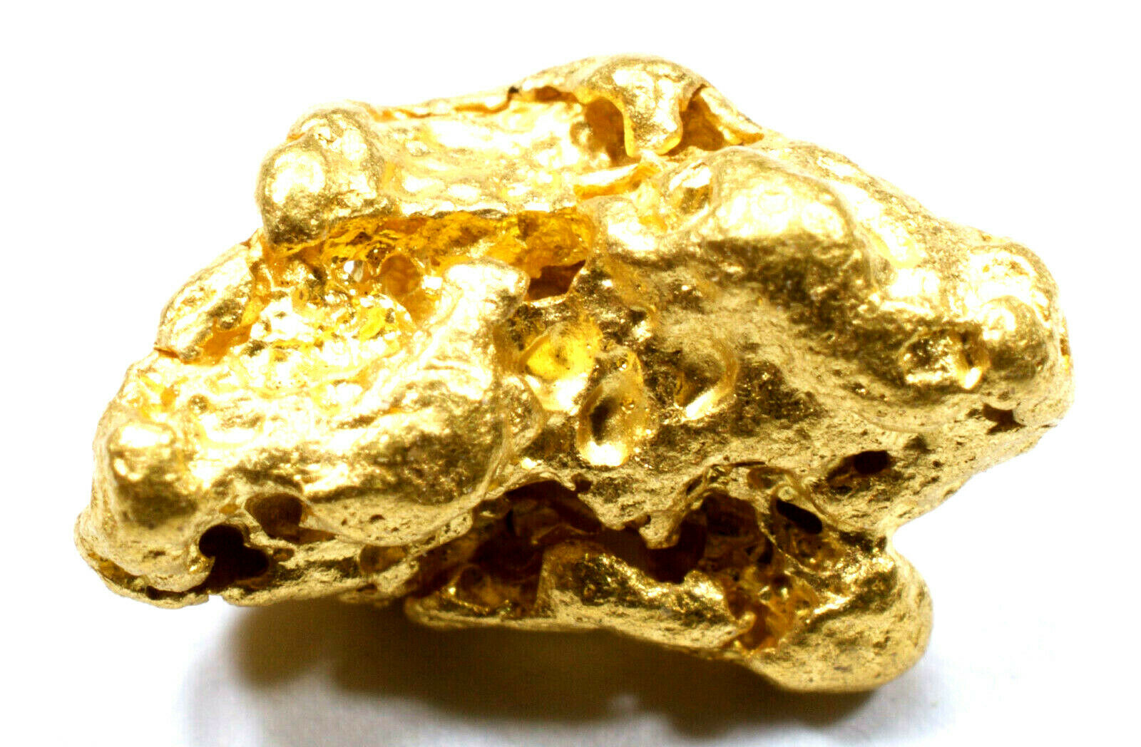 1.610 GRAMS AUSTRALIAN NATURAL PURE GOLD NUGGET GENUINE 94-98% PURE (#AU200) - Liquidbullion