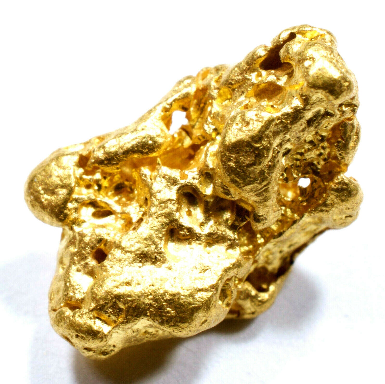 1.610 GRAMS AUSTRALIAN NATURAL PURE GOLD NUGGET GENUINE 94-98% PURE (#AU200) - Liquidbullion