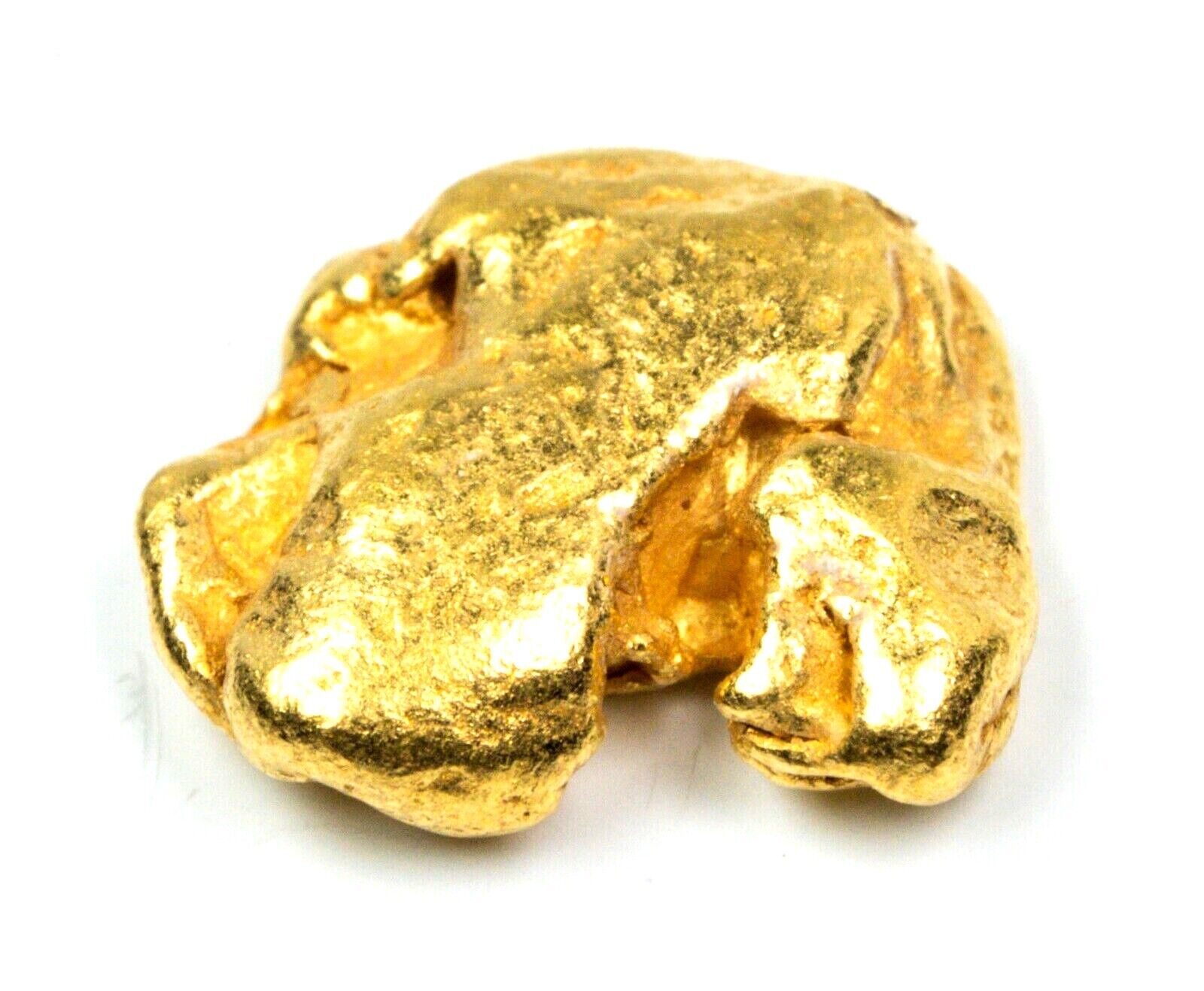 1.611 GRAMS ALASKAN NATURAL PURE GOLD NUGGET GENUINE (#N33)