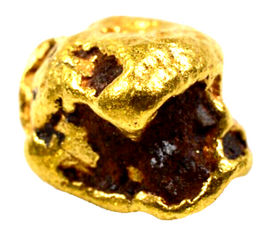 1.632 GRAMS AUSTRALIAN NATURAL PURE GOLD NUGGET GENUINE 94-98% PURE (#AU302)